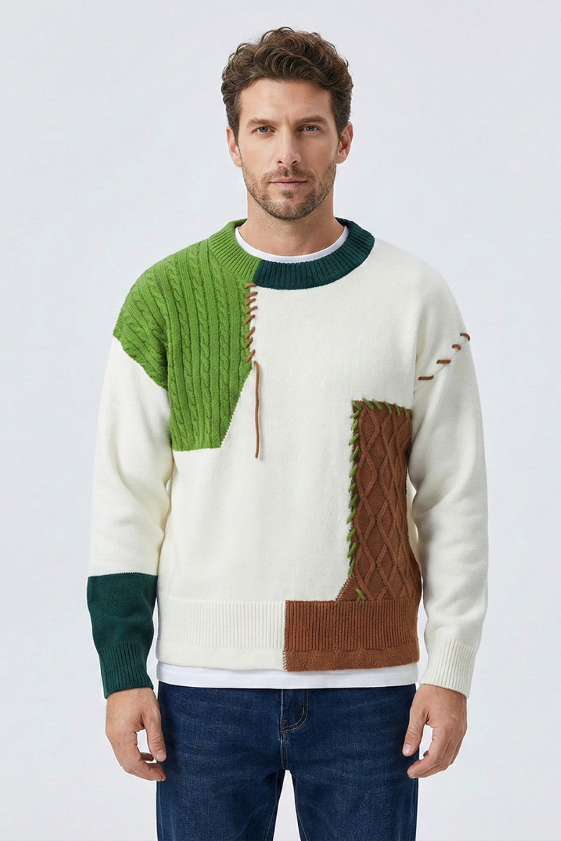 Pull en maille urbaine Luca | Vezzo
