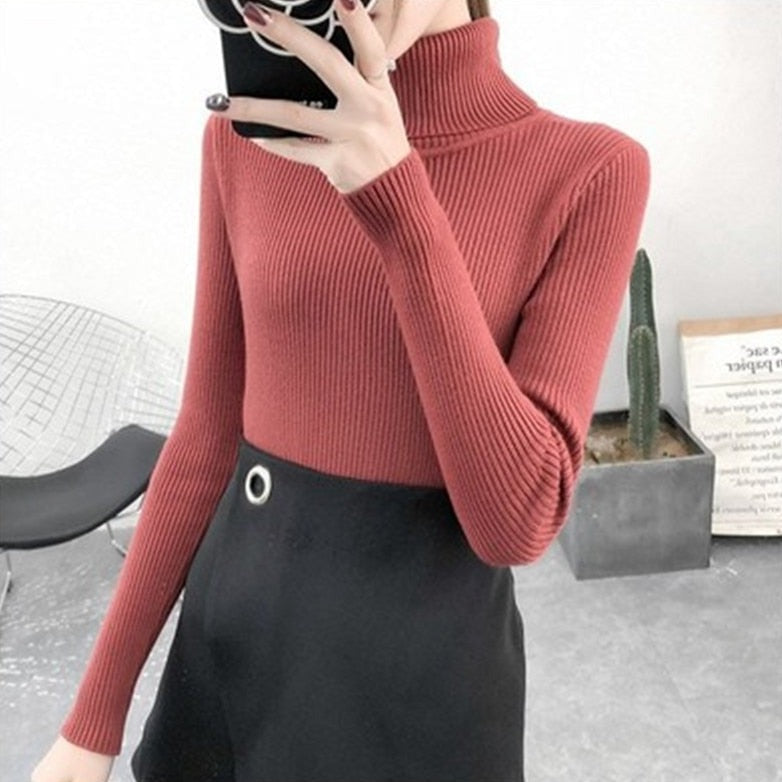 Pull à col roulé Jasmin | Vezzo