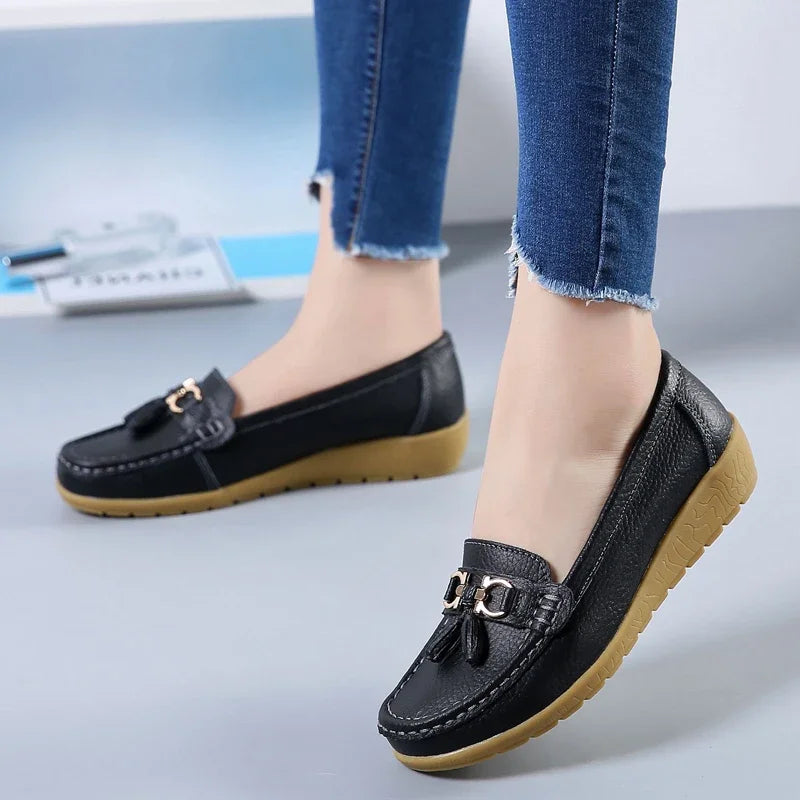OrthoMoc™ / Mocassins Orthopédiques en Cuir pour Femme