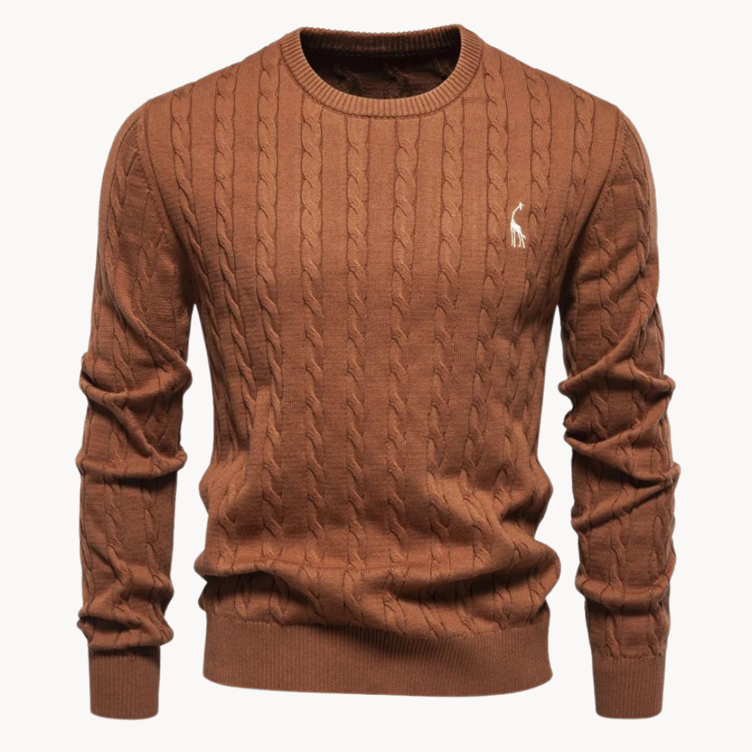 Pull en maille torsadée Kosta | Vezzo