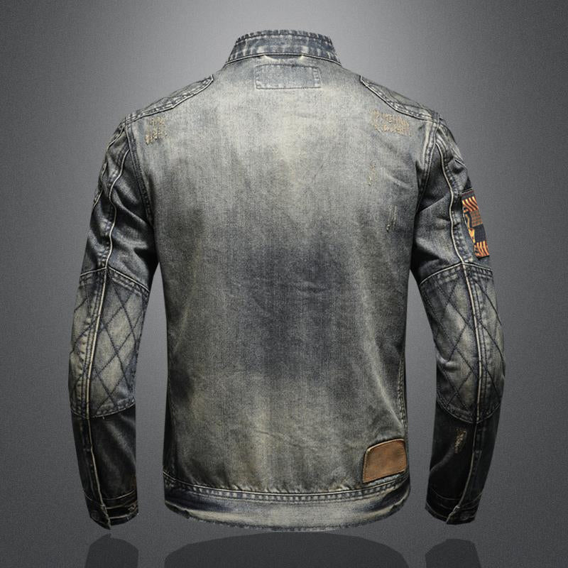 Veste en jean Stand Vintage pour hommes | Vezzo