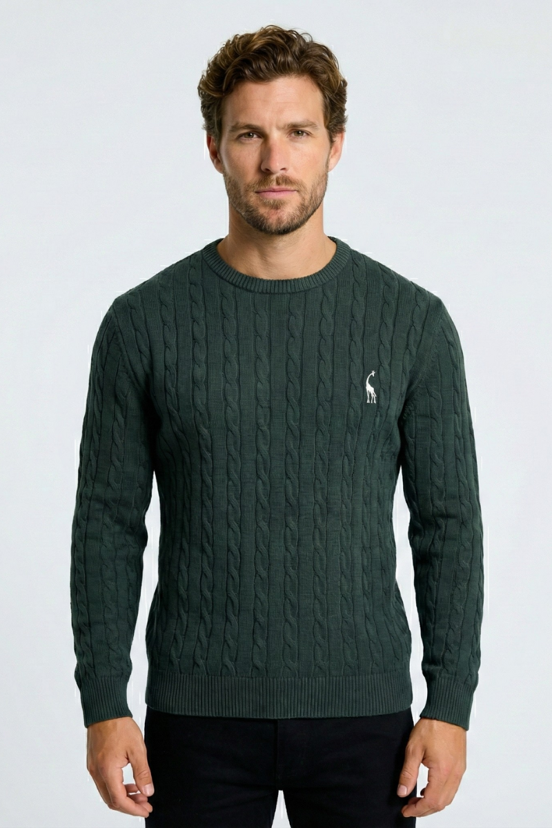 Pull en maille torsadée Kosta | Vezzo