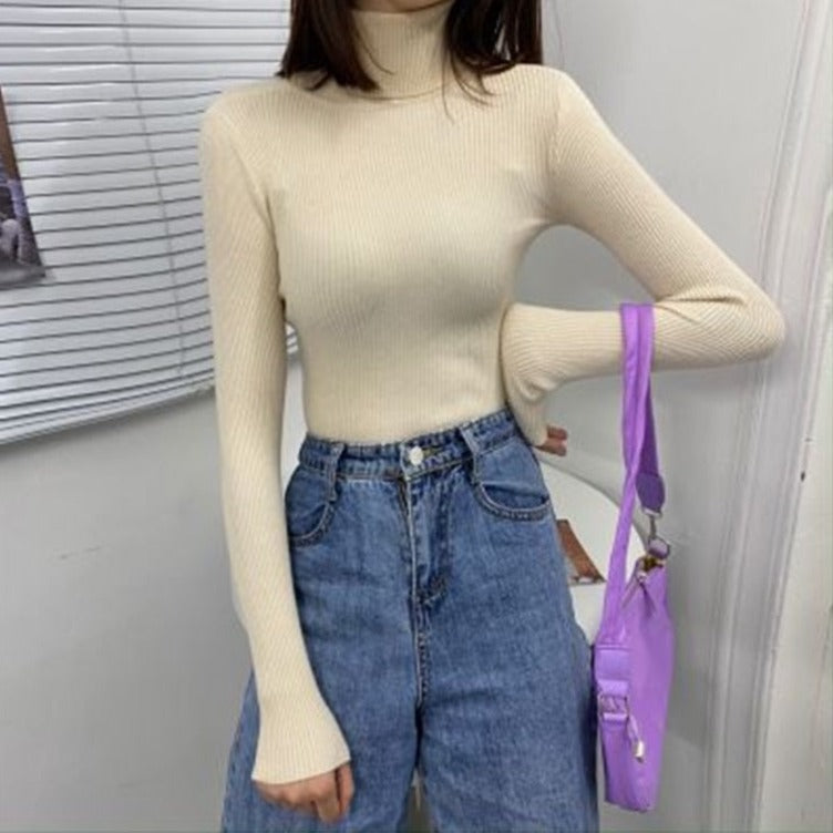Pull à col roulé Jasmin | Vezzo