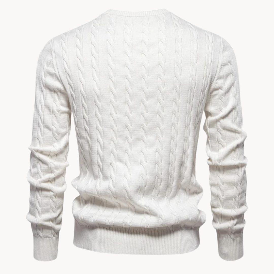 Pull en maille torsadée Kosta | Vezzo