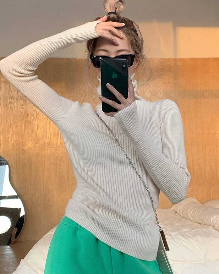 Pull Col Roulé Alice | Vezzo