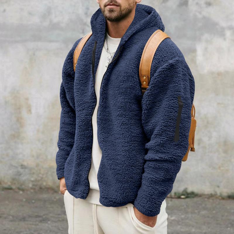 Veste à capuche en polaire double Paul | Vezzo