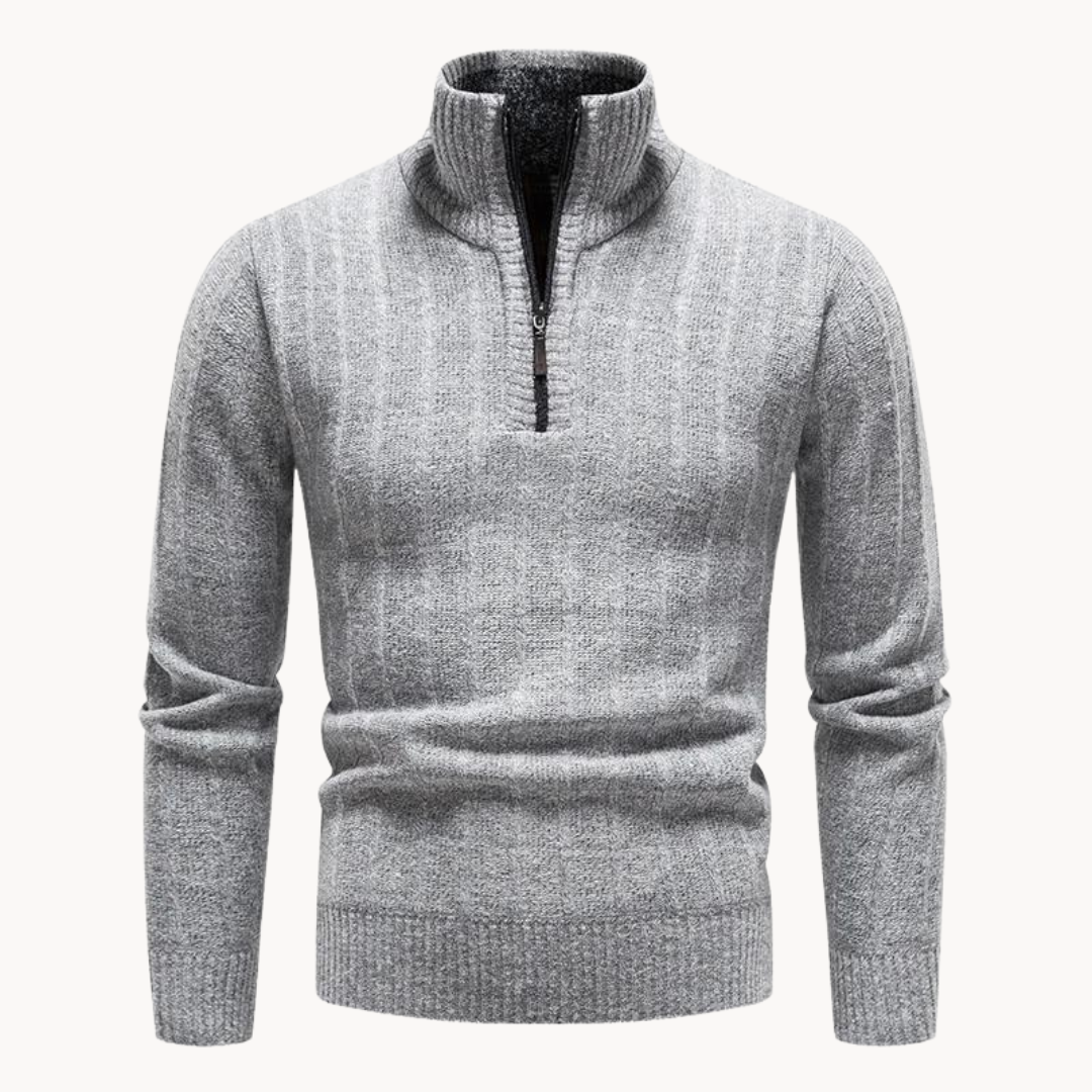 Pull zippé au col Freddie | Vezzo