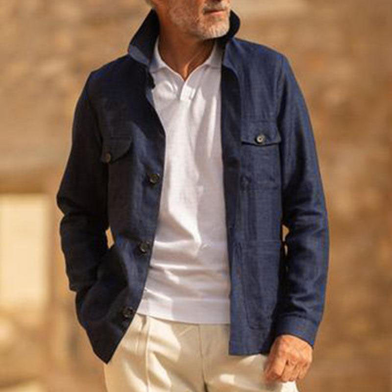 Veste décontractée coupe ajustée pour hommes | Vezzo