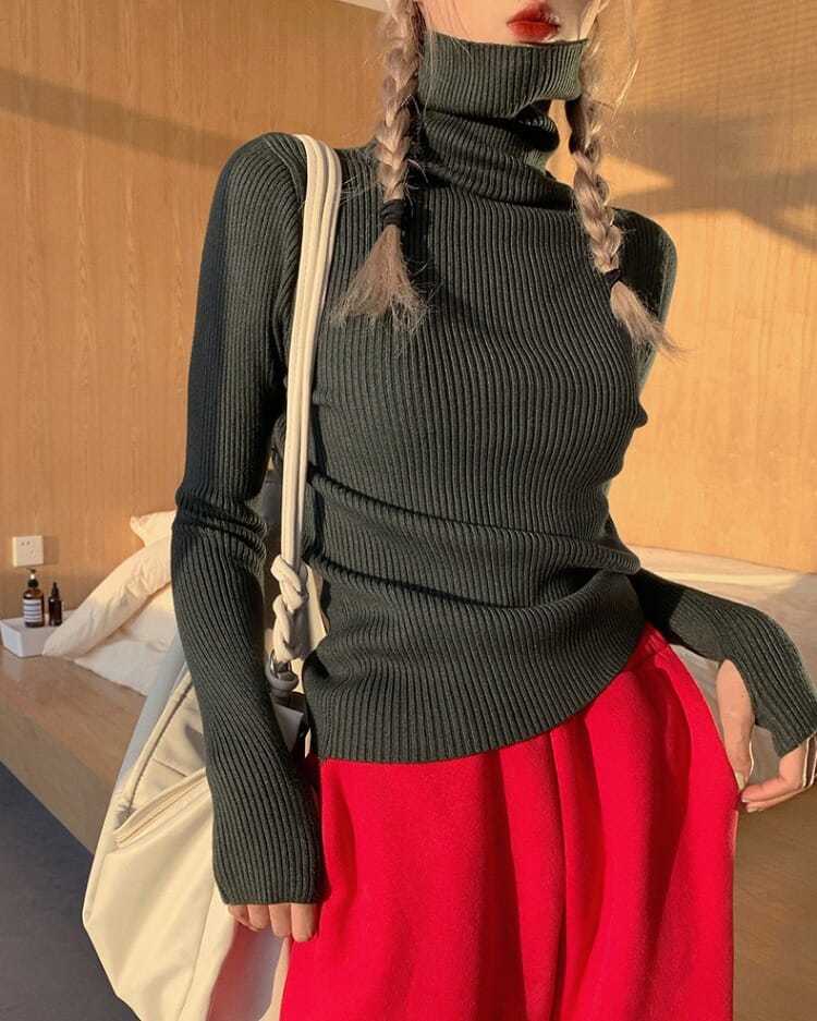 Pull Col Roulé Alice | Vezzo