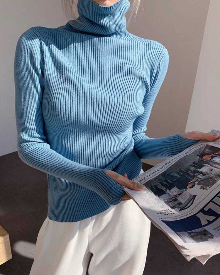 Pull Col Roulé Alice | Vezzo
