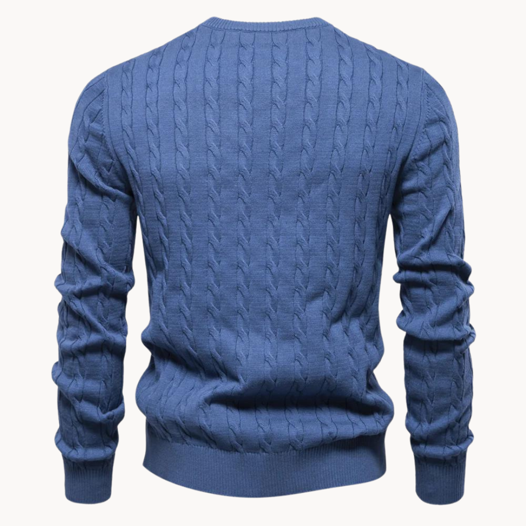 Pull en maille torsadée Kosta | Vezzo