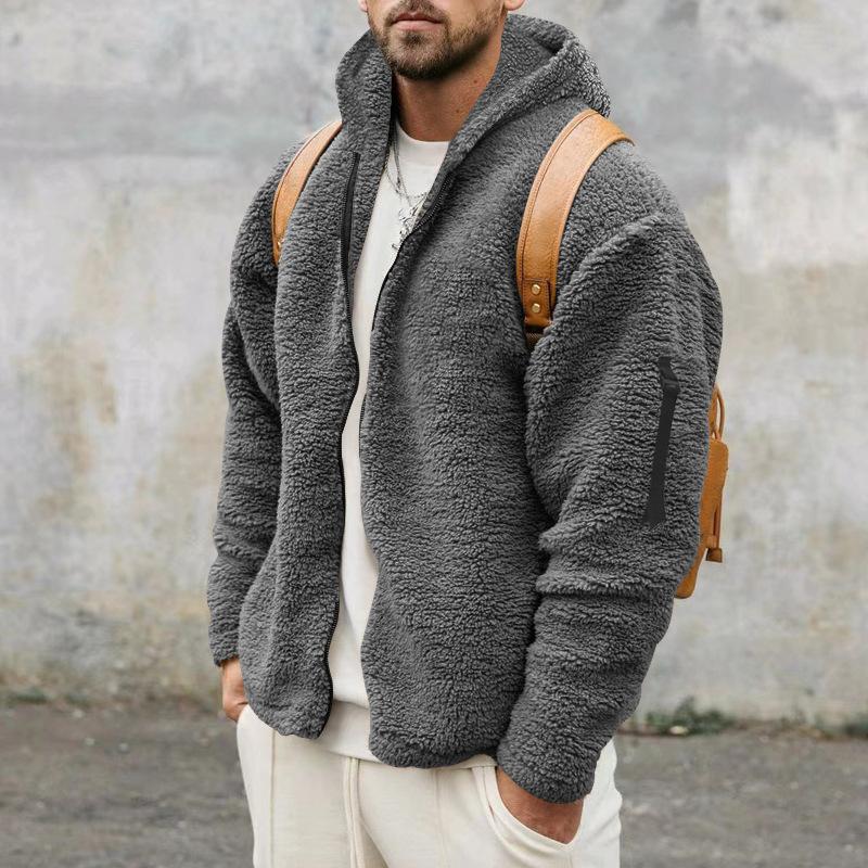 Veste à capuche en polaire double Paul | Vezzo