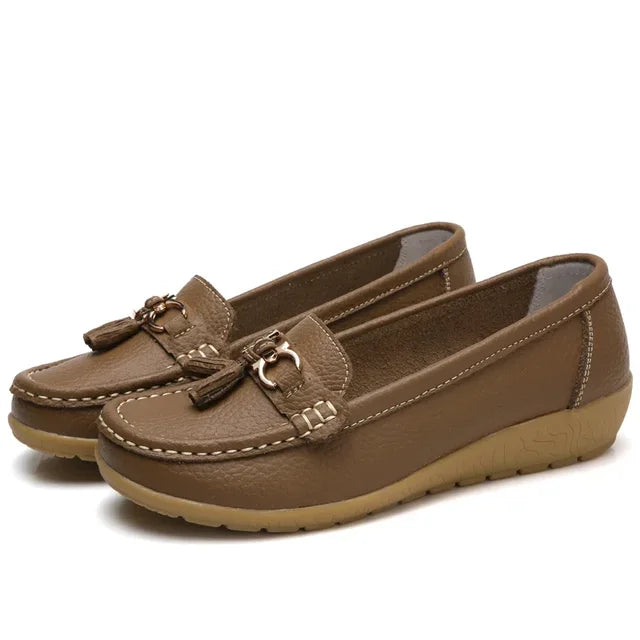 OrthoMoc™ / Mocassins Orthopédiques en Cuir pour Femme