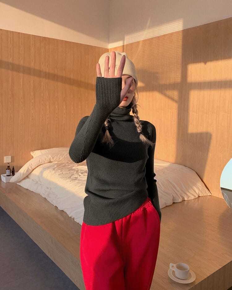 Pull Col Roulé Alice | Vezzo