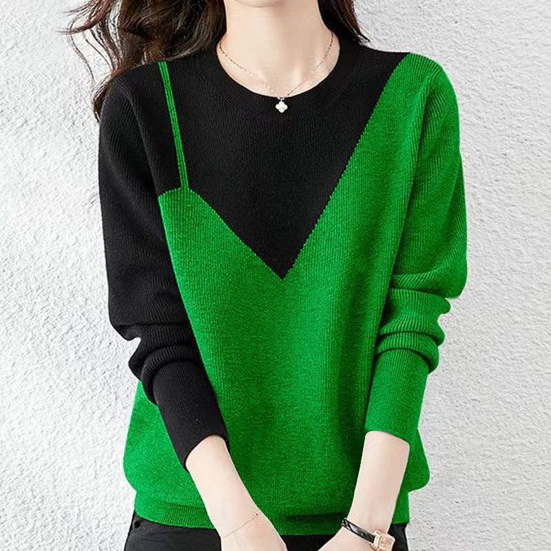 Pull tricoté à col rond | Vezzo