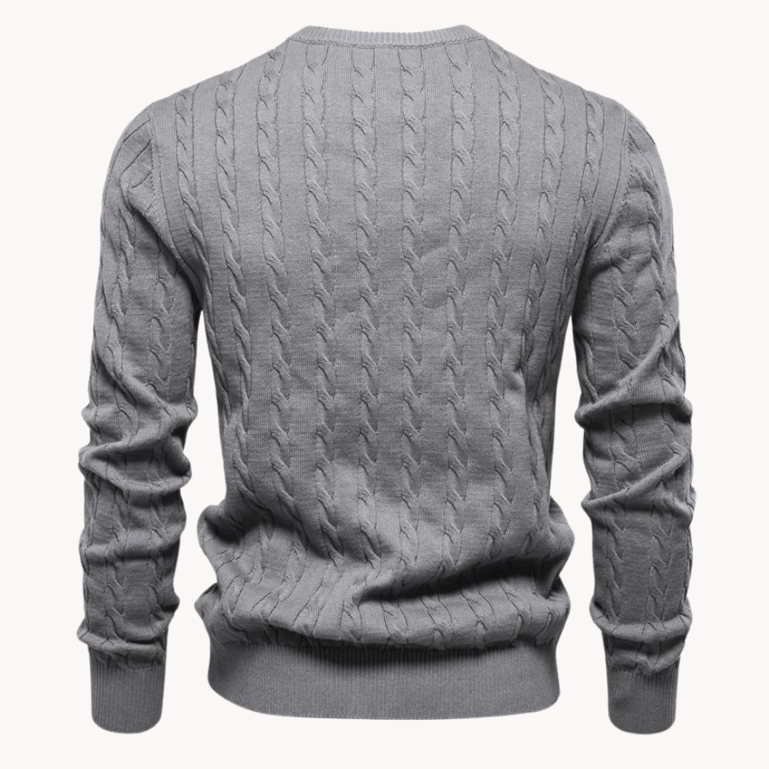 Pull en maille torsadée Kosta | Vezzo