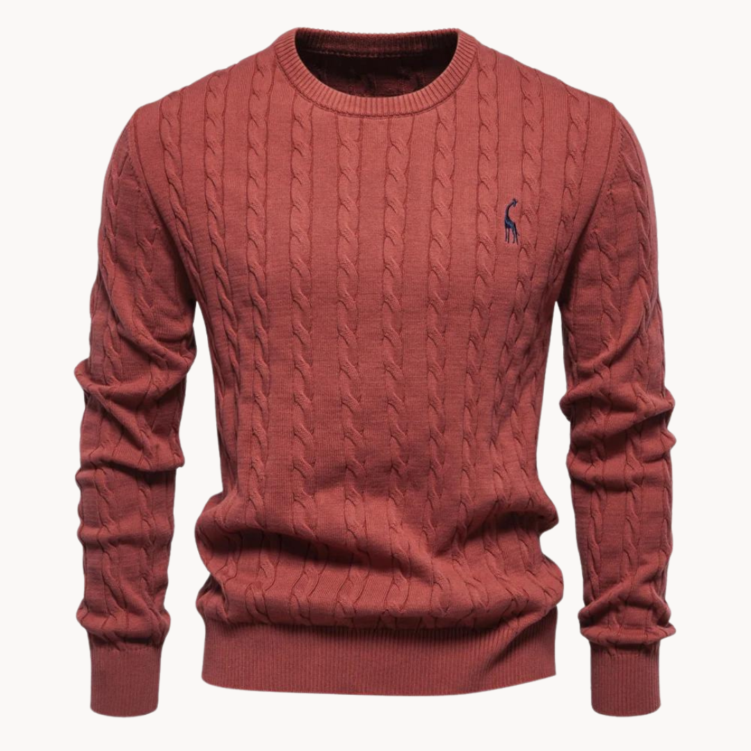 Pull en maille torsadée Kosta | Vezzo