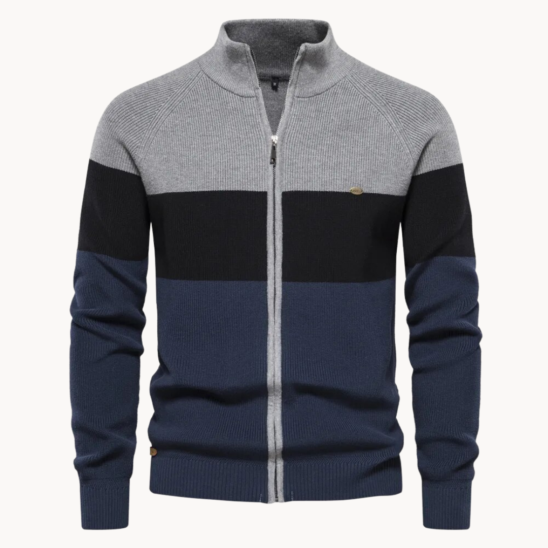 Cardigan zippé d’automne Edy | Vezzo