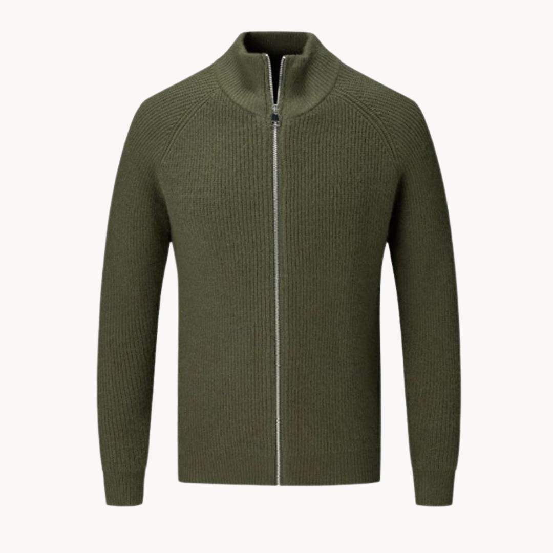 Pull zippé en cachemire Colton | Vezzo