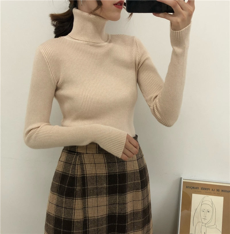 Pull à col roulé Jasmin | Vezzo