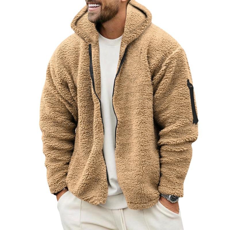 Veste à capuche en polaire double Paul | Vezzo