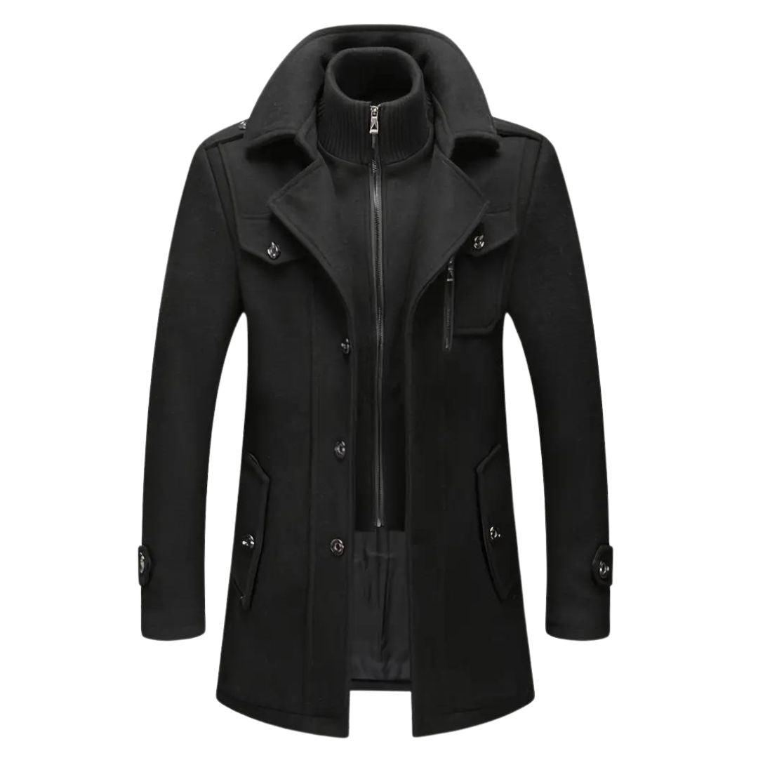 Veste d'hiver longue premium pour hommes | Vezzo