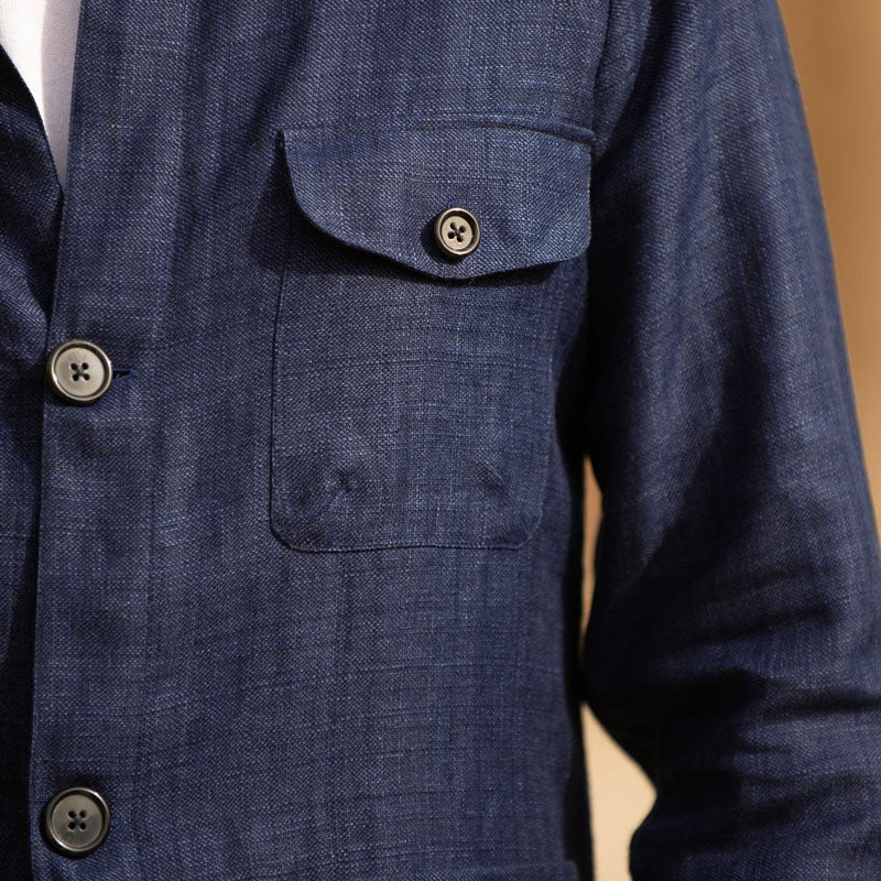 Veste décontractée coupe ajustée pour hommes | Vezzo