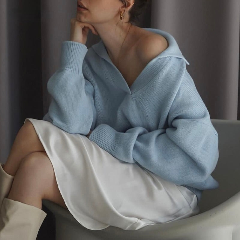 Pull col V Zaynab | Vezzo
