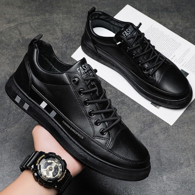 Solen | Chaussures décontractées en cuir véritable
