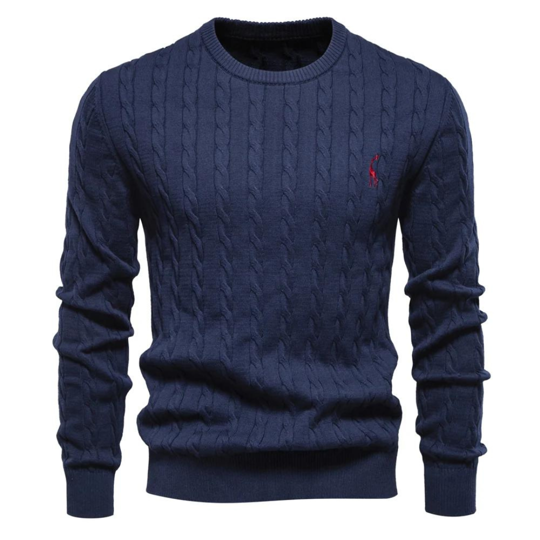 Pull en maille torsadée Kosta | Vezzo