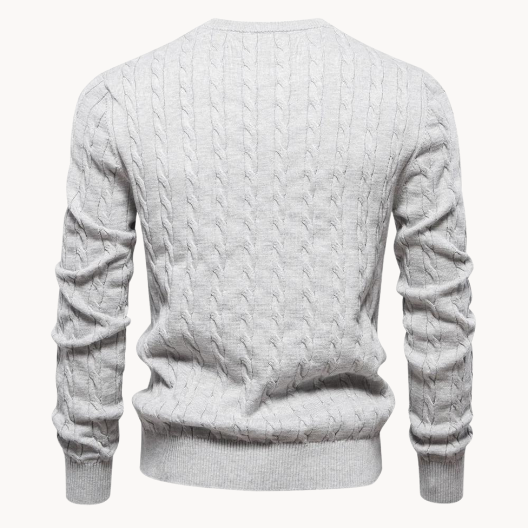 Pull en maille torsadée Kosta | Vezzo