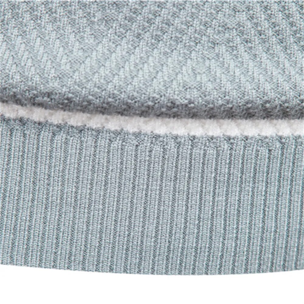 Pull col rond en coton à rayures Zander Field | Vezzo