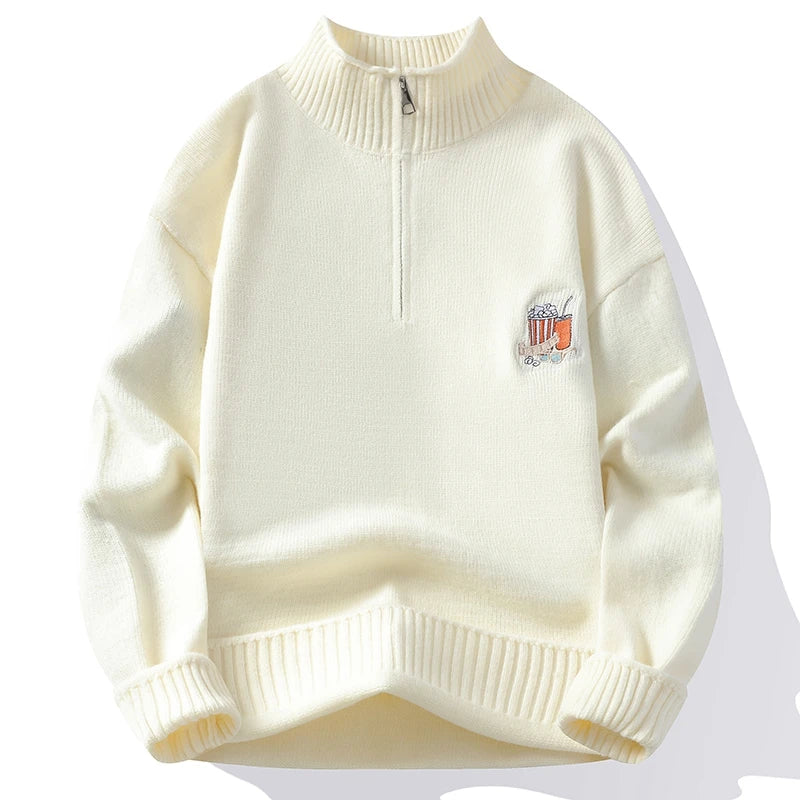 Pull zippé élégant Evan | Vezzo