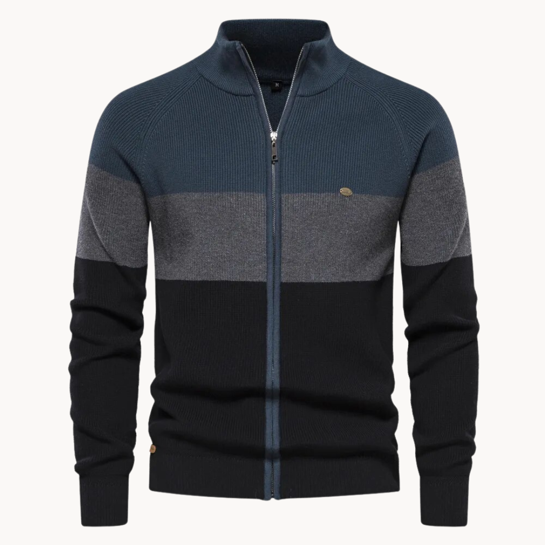 Cardigan zippé d’automne Edy | Vezzo