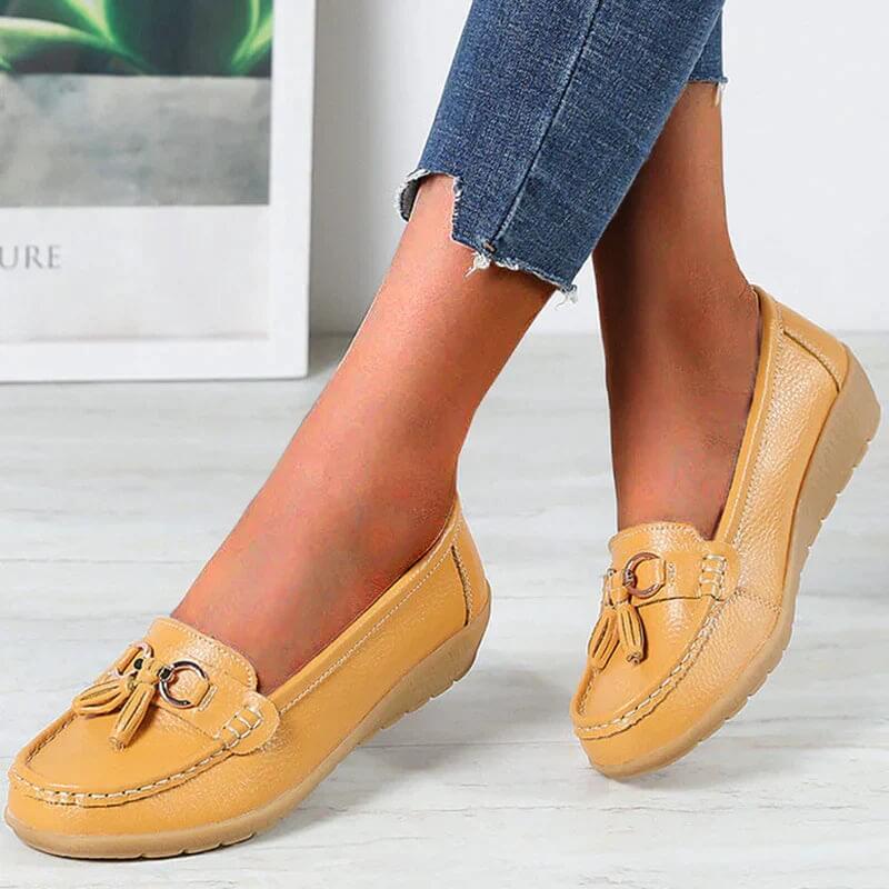 OrthoMoc™ / Mocassins Orthopédiques en Cuir pour Femme