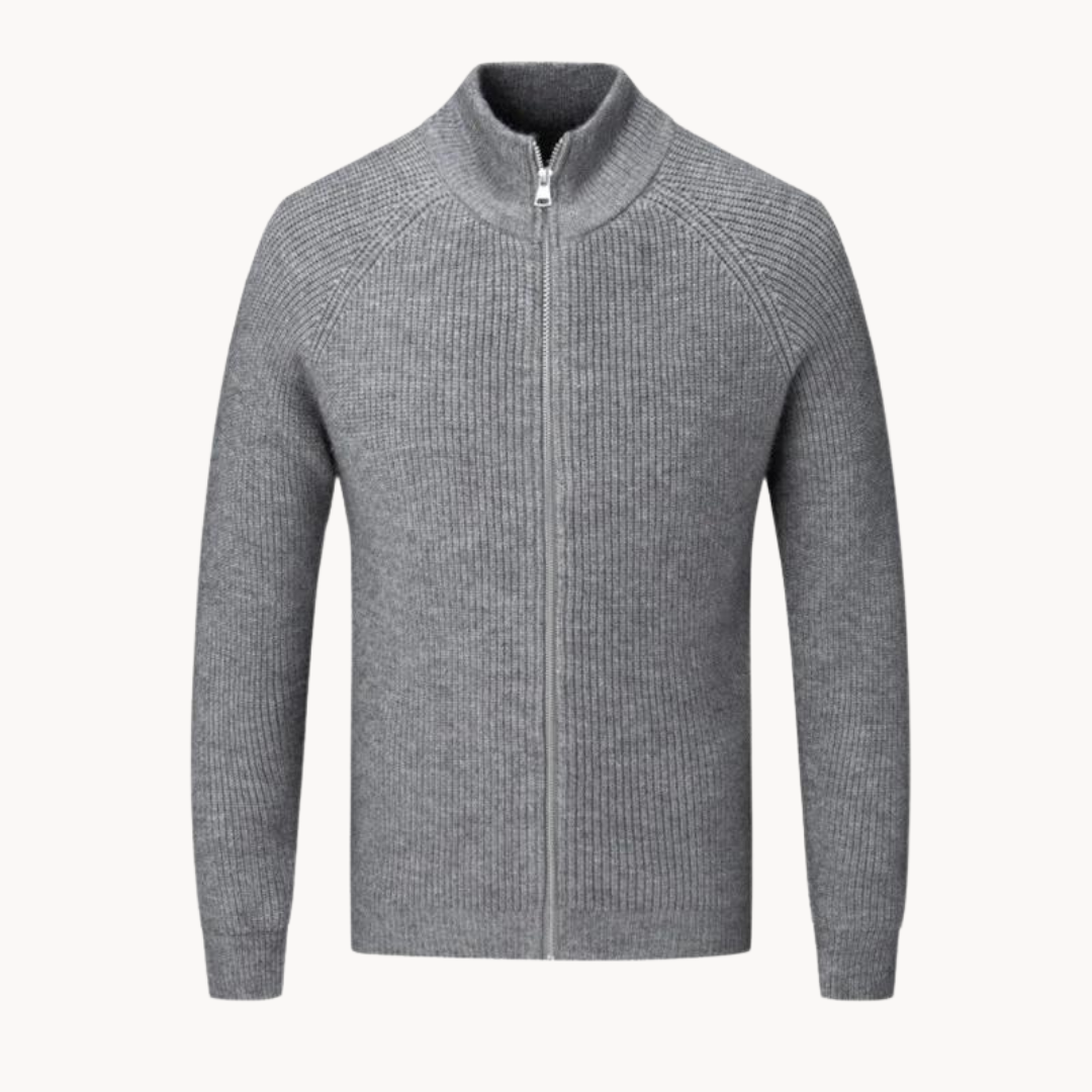 Pull zippé en cachemire Colton | Vezzo