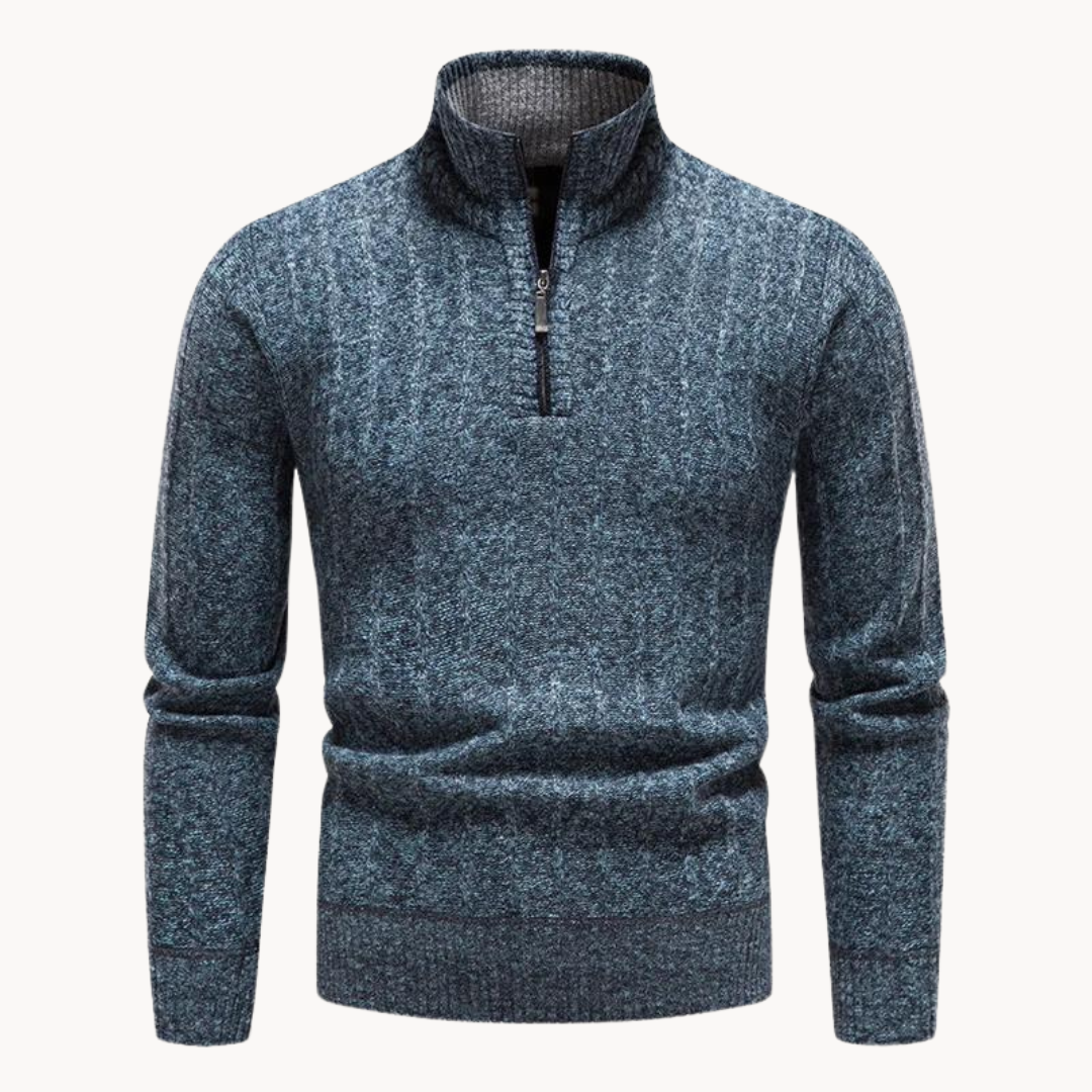 Pull zippé au col Freddie | Vezzo