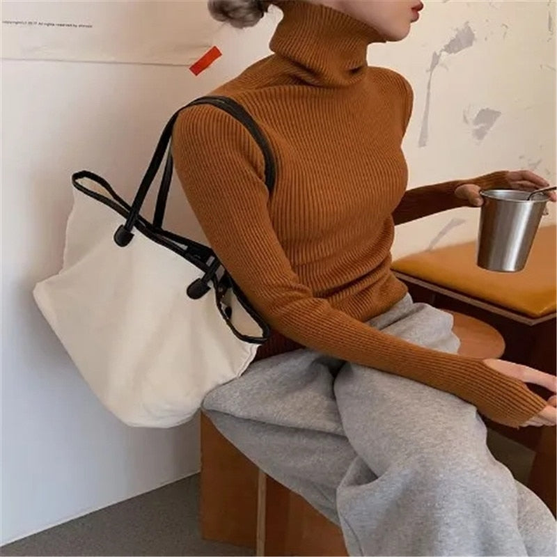 Pull Col Roulé Alice | Vezzo