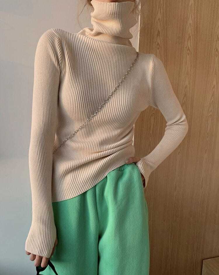 Pull Col Roulé Alice | Vezzo