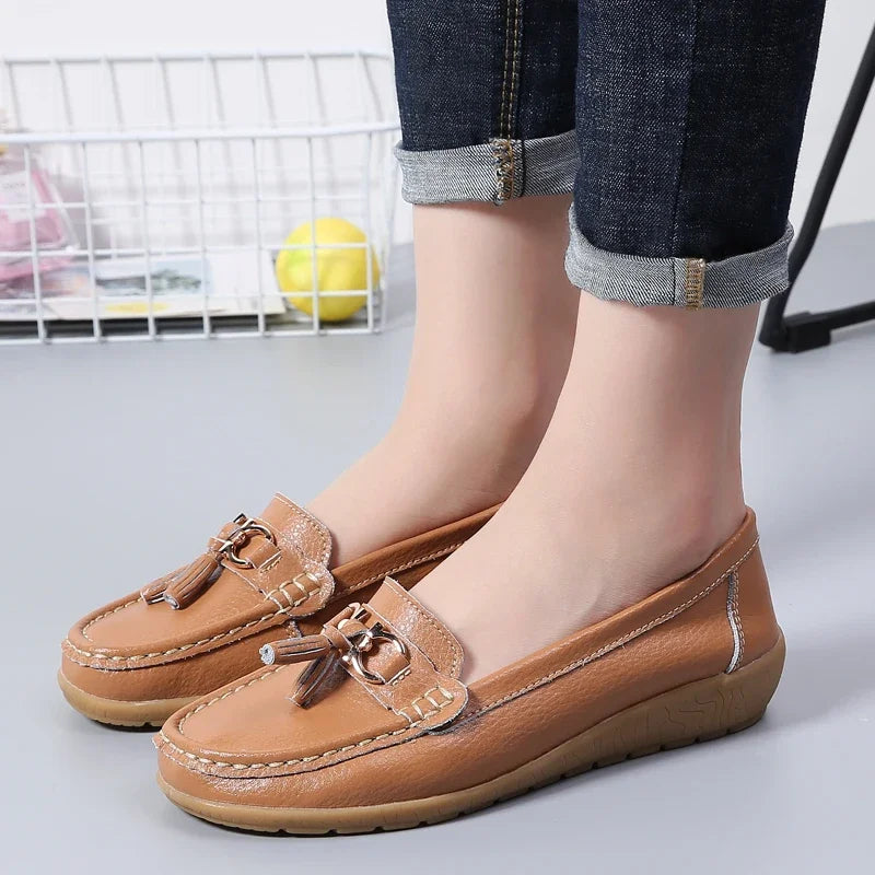 OrthoMoc™ / Mocassins Orthopédiques en Cuir pour Femme