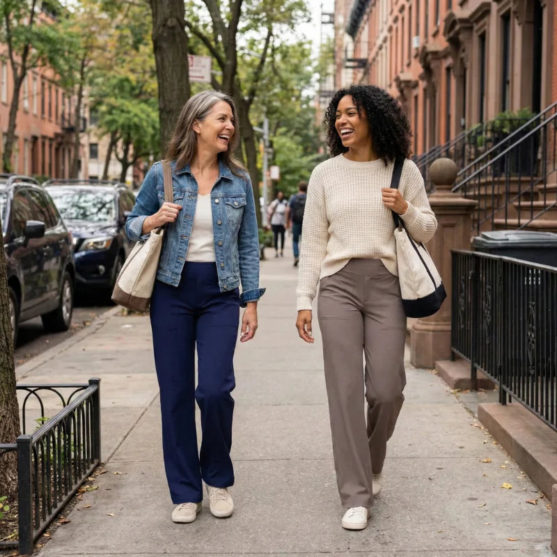 C’est là que le pantalon Klara commence à attirer l’attention