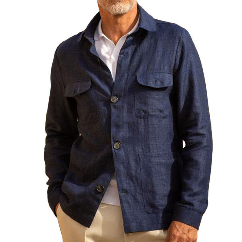 Veste décontractée coupe ajustée pour hommes | Vezzo