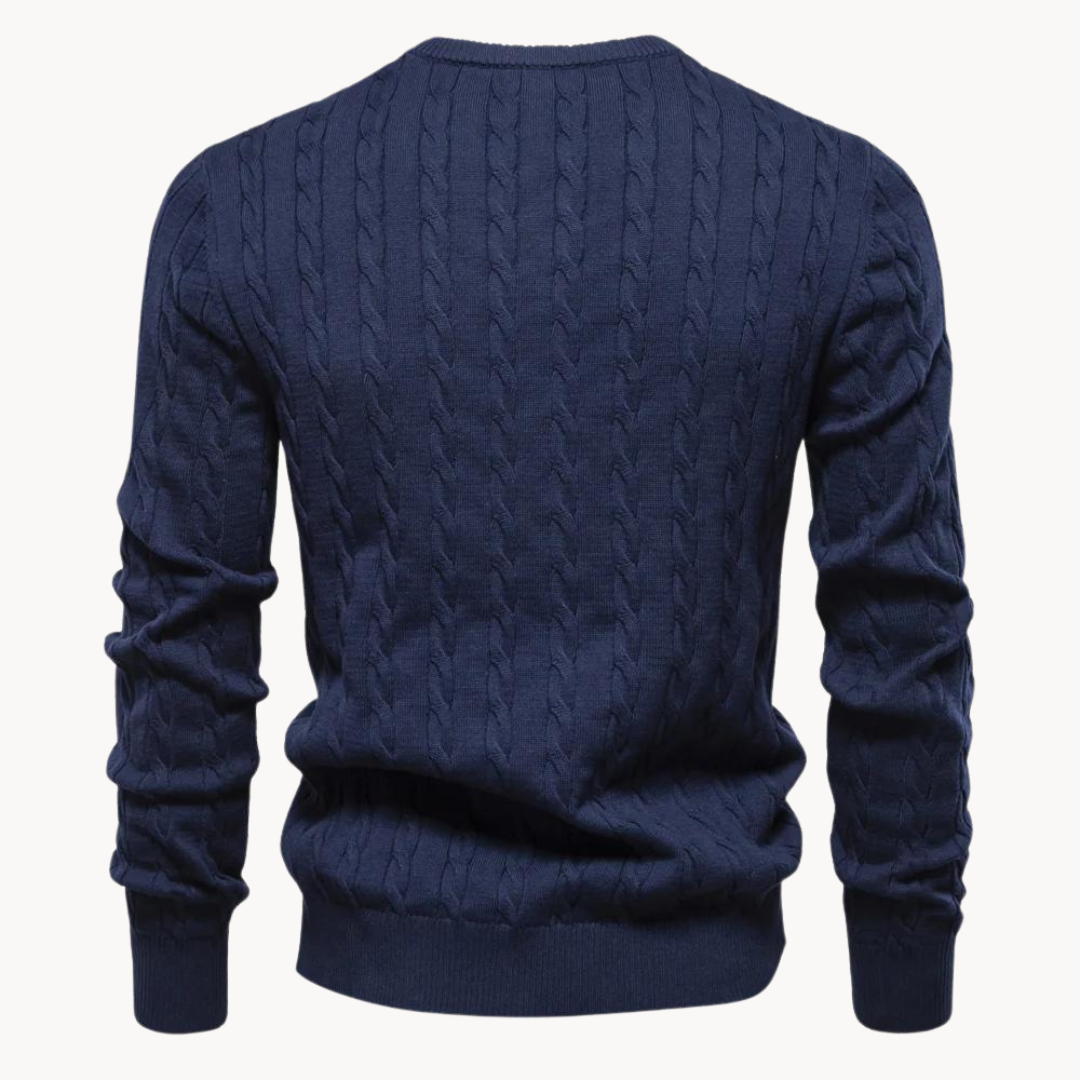 Pull en maille torsadée Kosta | Vezzo