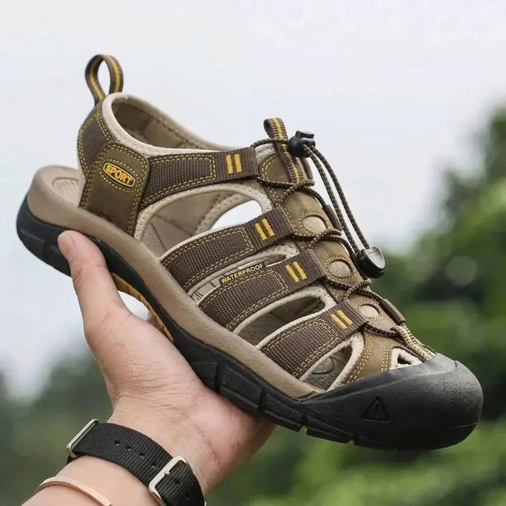 Sandales de confort tout-terrain pour hommes • OrthoStride™