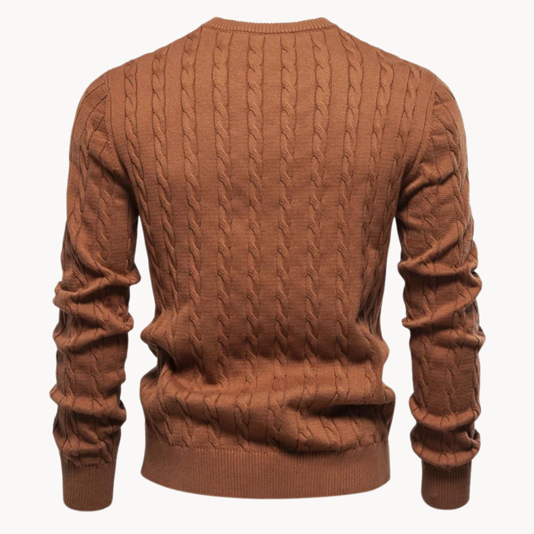 Pull en maille torsadée Kosta | Vezzo