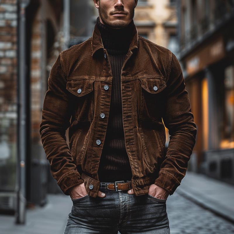Louans Veste vintage pour homme | Vezzo