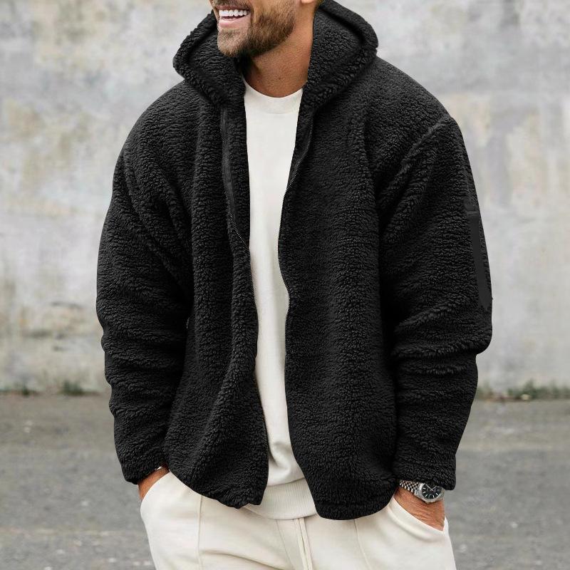 Veste à capuche en polaire double Paul | Vezzo
