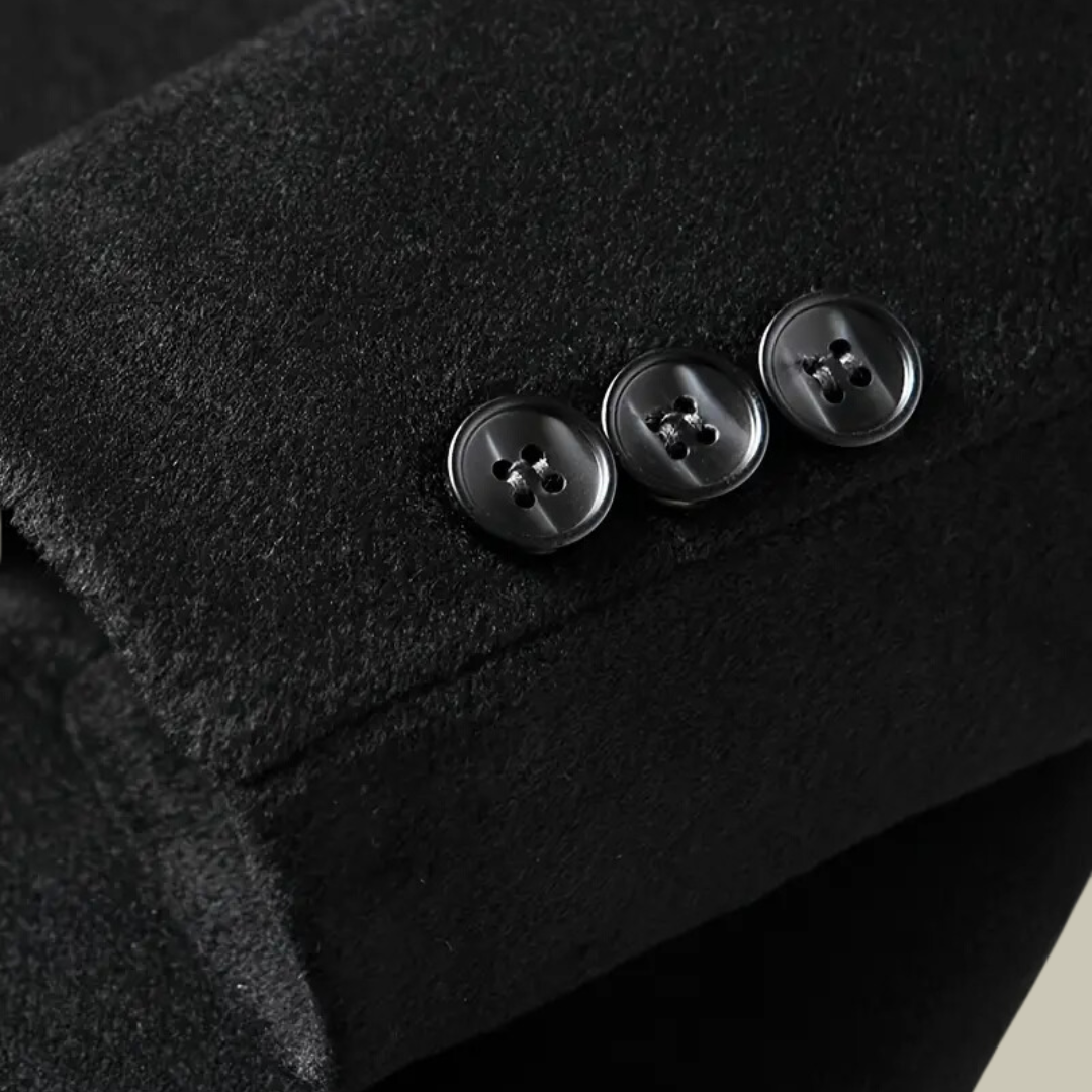 Veste longue en laine Premium pour hommes | Vezzo