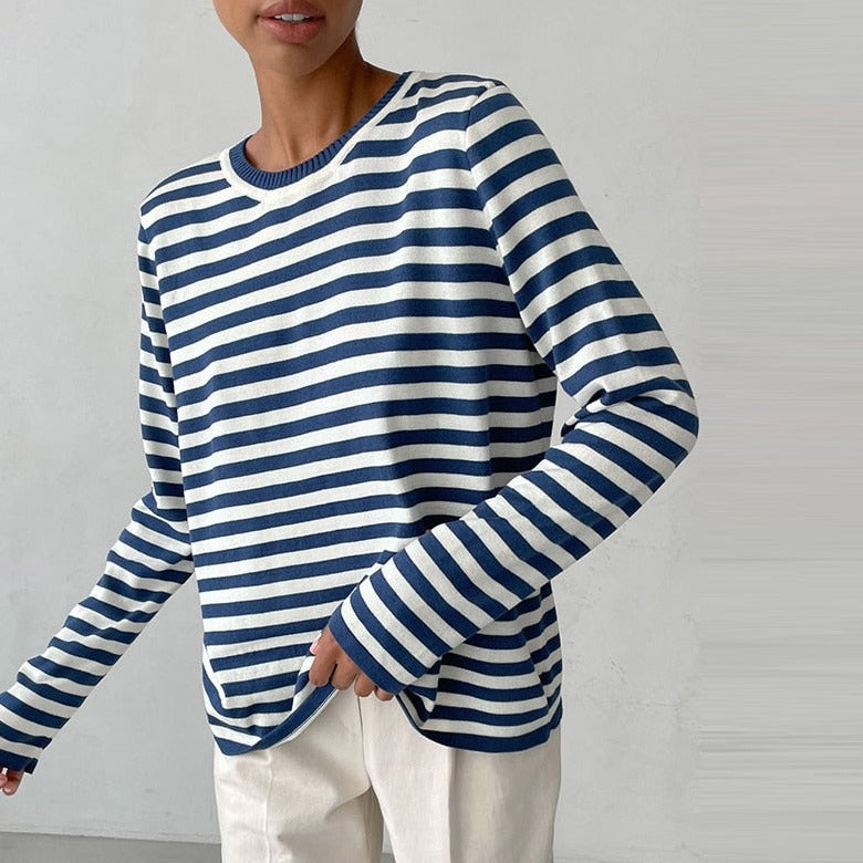 Pull ample rayé | Vezzo
