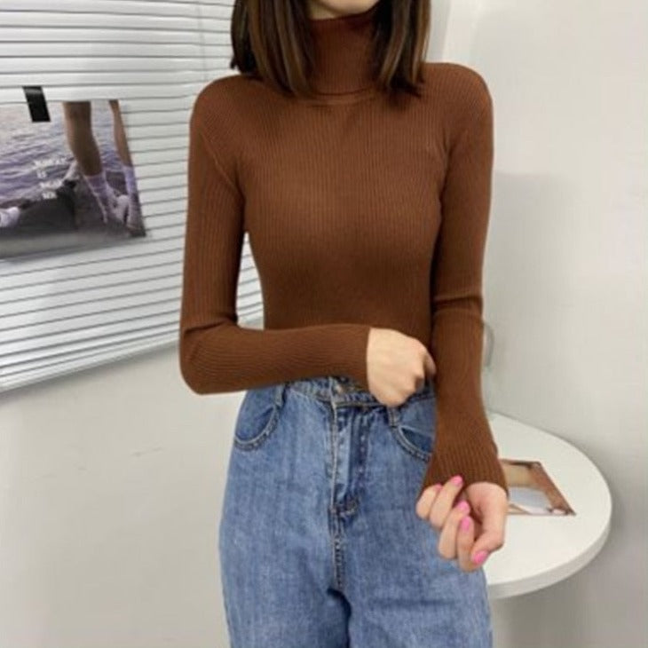 Pull à col roulé Jasmin | Vezzo